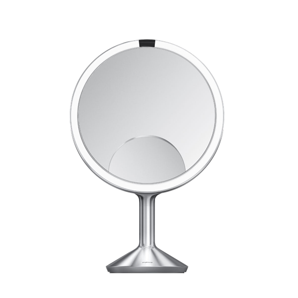 Simplehuman Sensor Mirror Trio Max Rechargeable Brushed